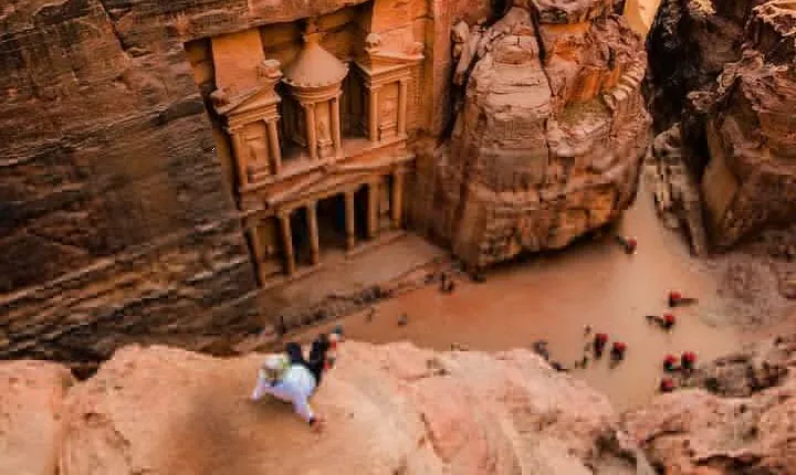 From Amman: Petra and Wadi rum Private/Group Full day Tour