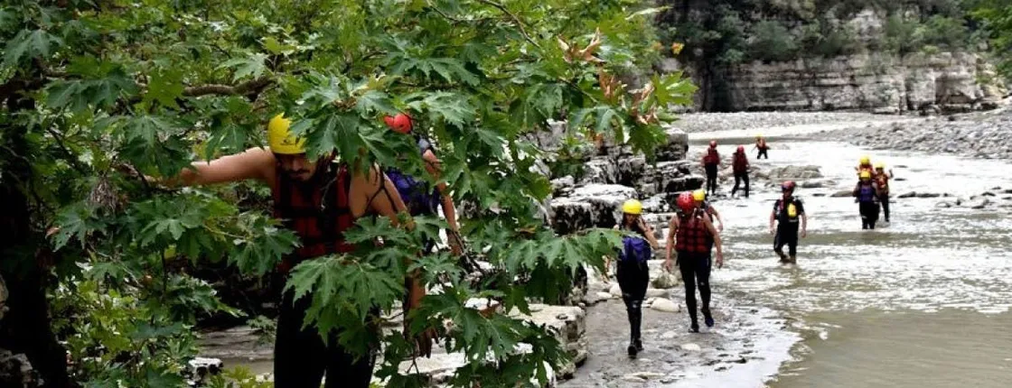 Hiking in the Osumi Canyons