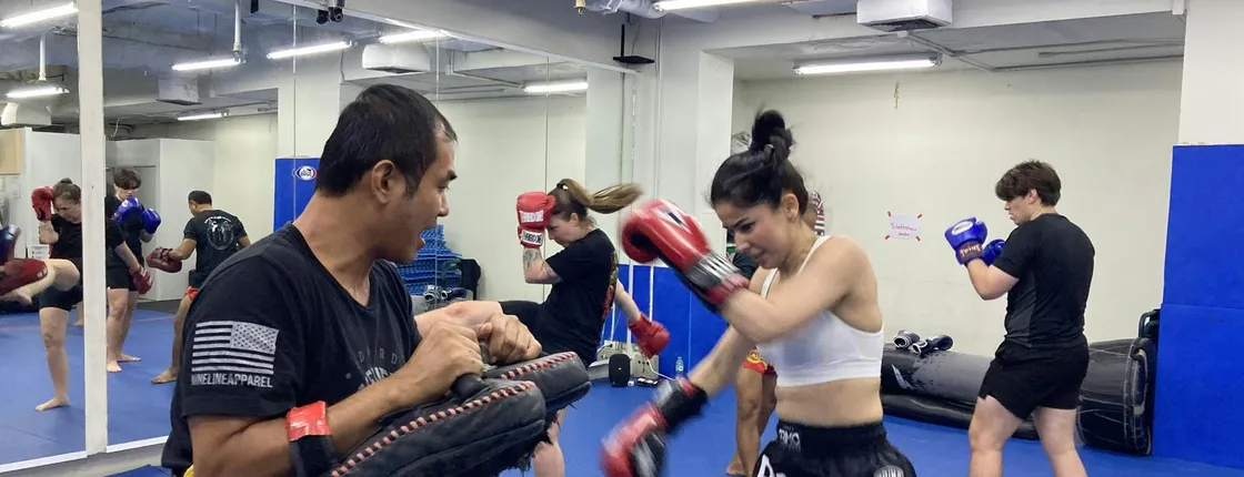 Bangkok Muay Thai training and live match