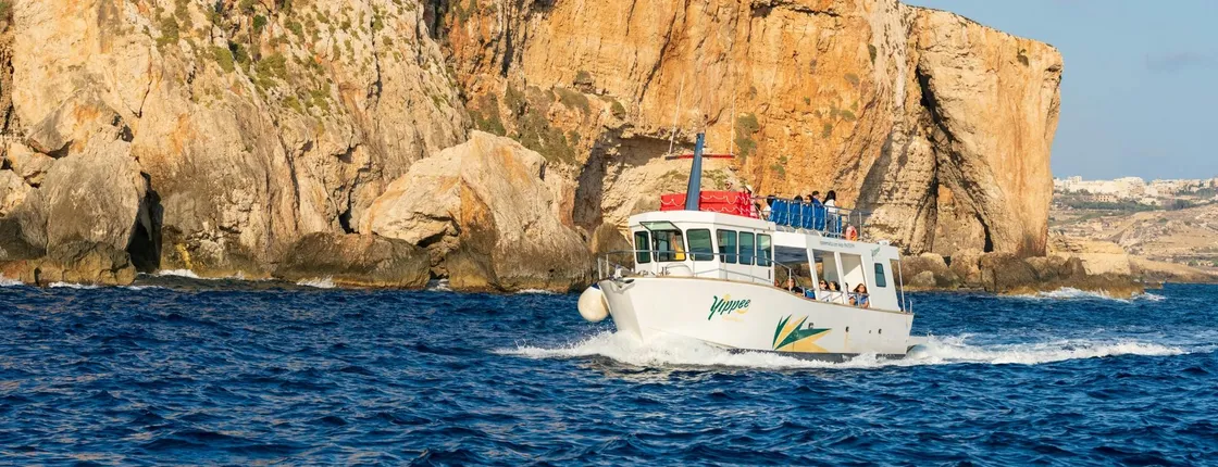 Gozo and Comino Island cruise with swim stops and lunch