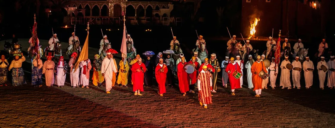 Fantazia Chez Ali, authentic Moroccan dinner and show