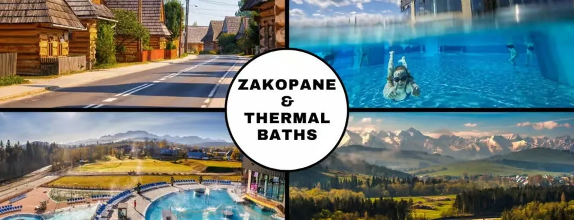 Zakopane and Chocholow thermal baths tour from Krakow