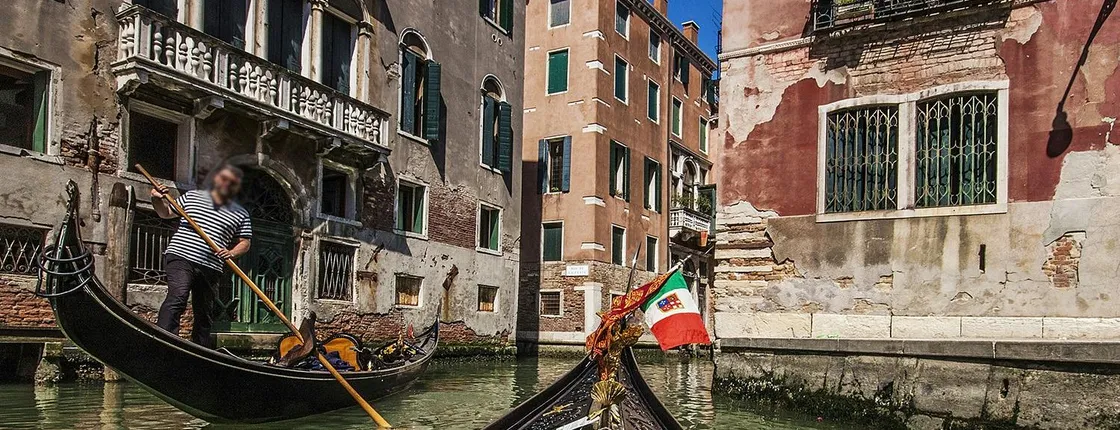 Morning walking tour of St. Mark's Square with gondola ride