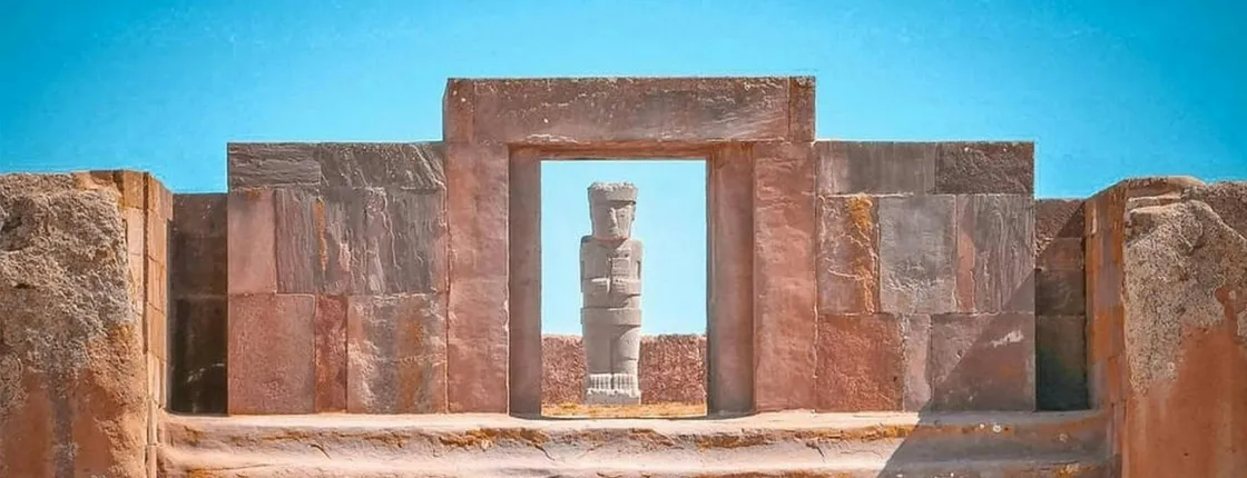 Tiwanaku archaeological site guided day trip from La Paz