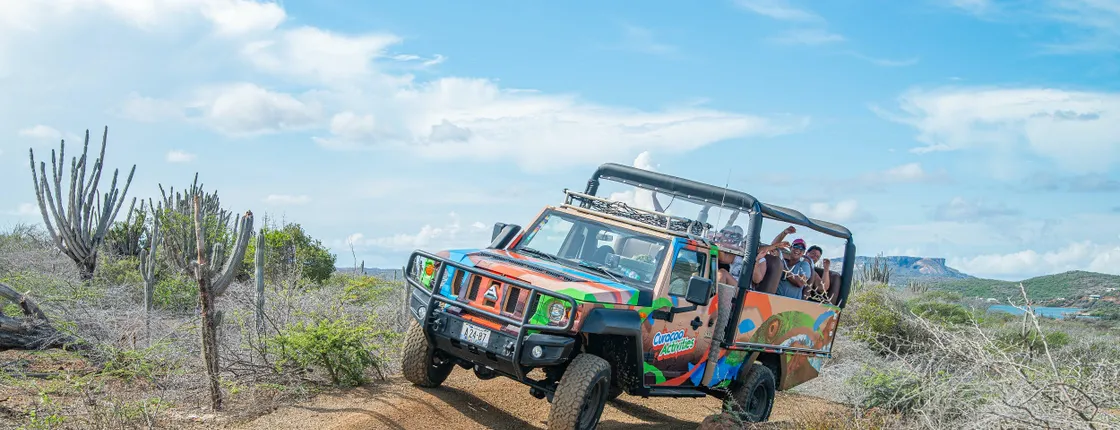 Half Day Off-Road Safari and Snorkel Experience in the East Curaçao