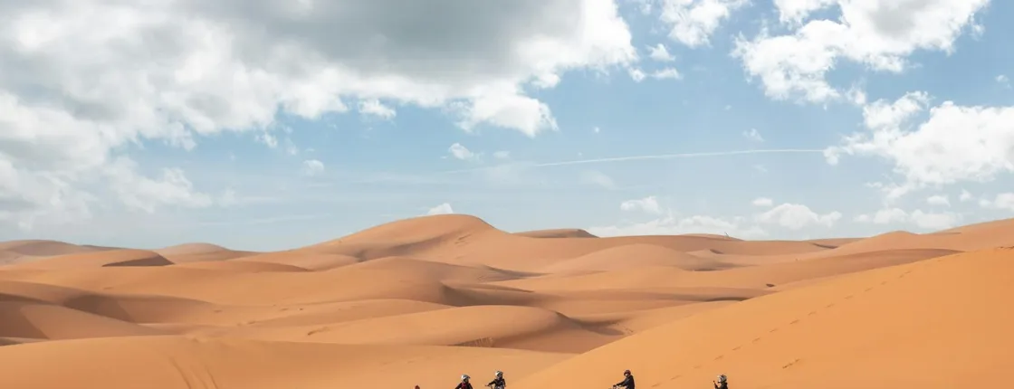 Quad Biking In Sahara Dunes With Sunset Camel Ride And BBQ