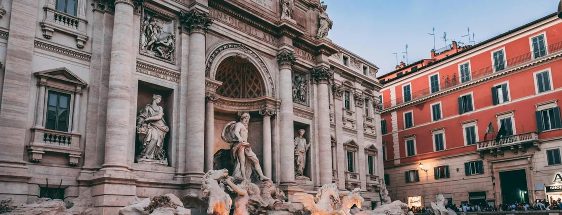 Trevi District underground guided tour and Gelato