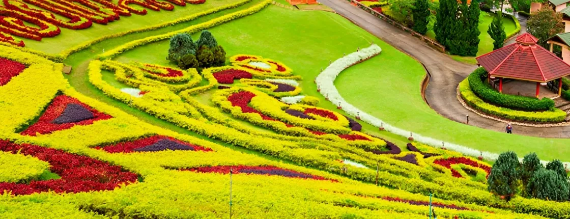 Doi Tung Royal Villa with sacred temple and gardens private transfer