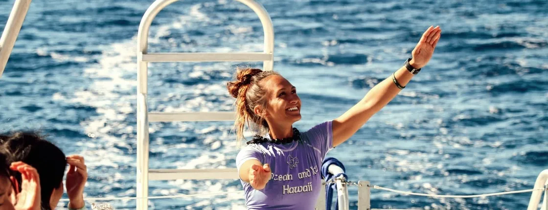 Wild Humpback Whales Tour in Oahu with Hawaiian Cultural Experience