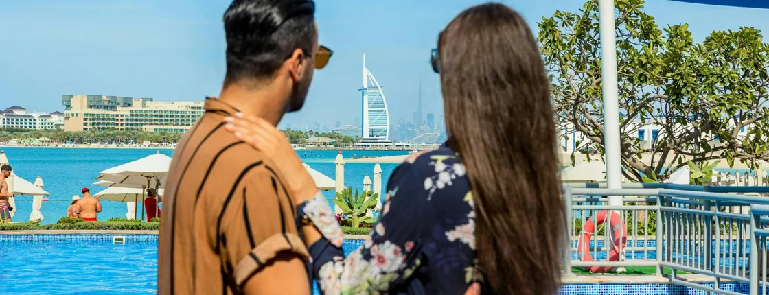 Dubai Riva Beach Club pool and beach day pass
