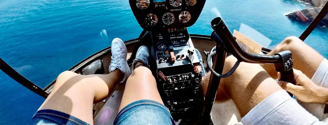 42-minute helicopter tour over Mallorca