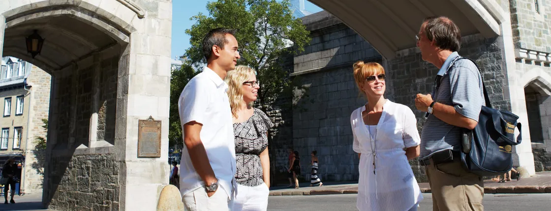 Private walking tour of old Quebec City