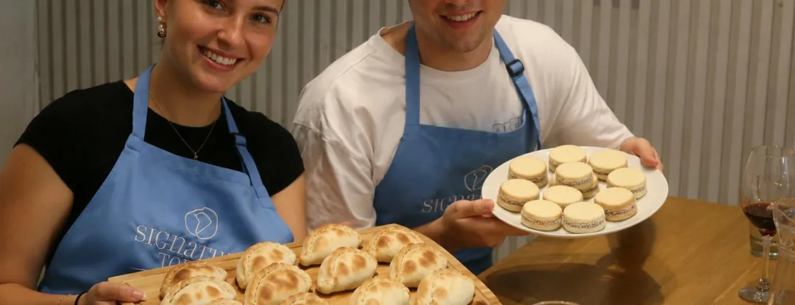 Buenos Aires empanadas and alfajores cooking class in Palermo