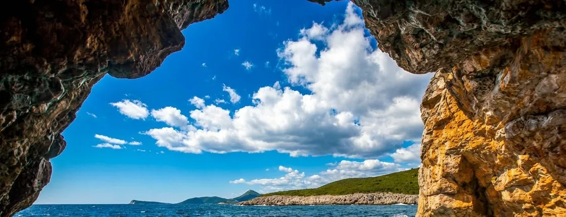 Blue Cave, Our Lady of the Rocks and Zanjice Beach boat tour from Kotor