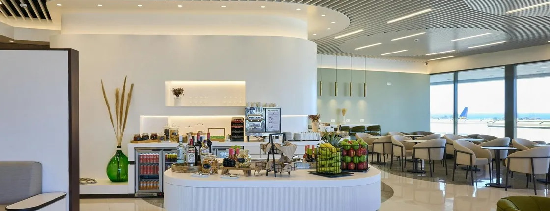 Rhodes Airport exclusive lounge access