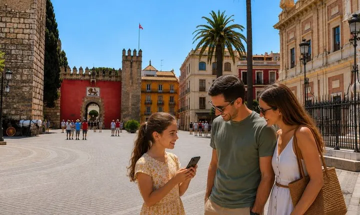 Seville Scavenger Hunt & Highlights Self-Guided Walking Tour