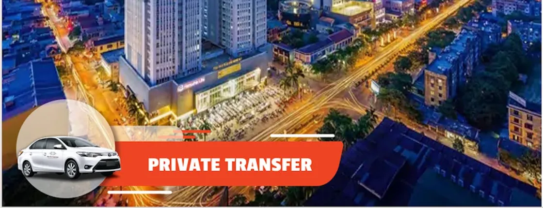 Private transfer between Vinh Airport and Vinh City Center