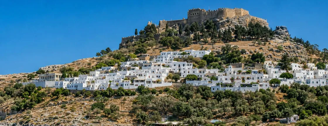 High-Speed Boat Trip to Lindos