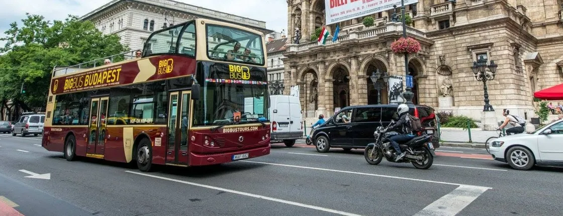 Big Bus tour of Budapest