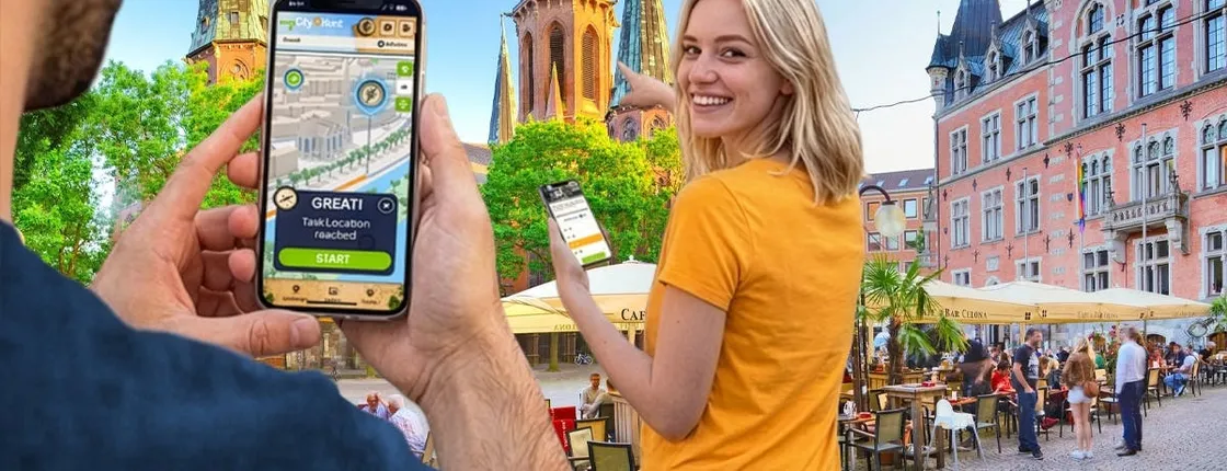 Self-guided digital scavenger hunt in Oldenburg
