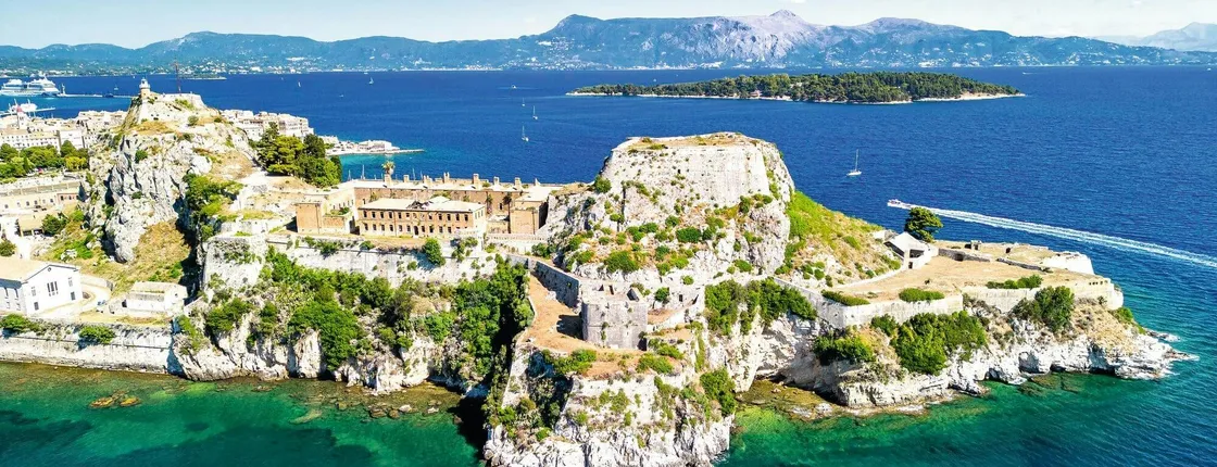 Corfu day tour with Bella Vista, Old Perithia, and local lunch