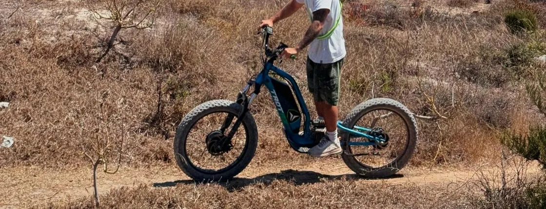 Electric scooter off-road tour in Mallorca