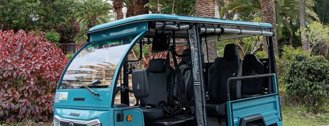 One-hour shared tuk tuk tour in Puerto de la Cruz
