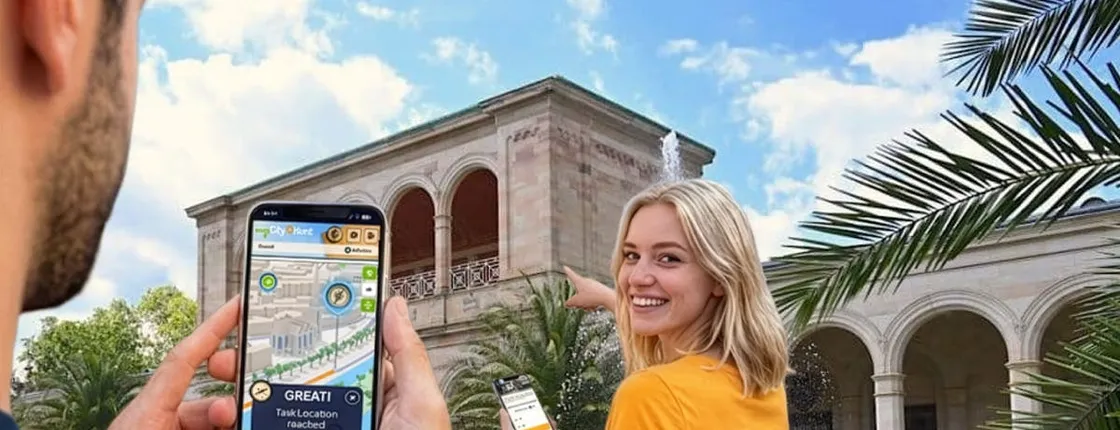 Self-guided digital scavenger hunt in Bad Kissingen