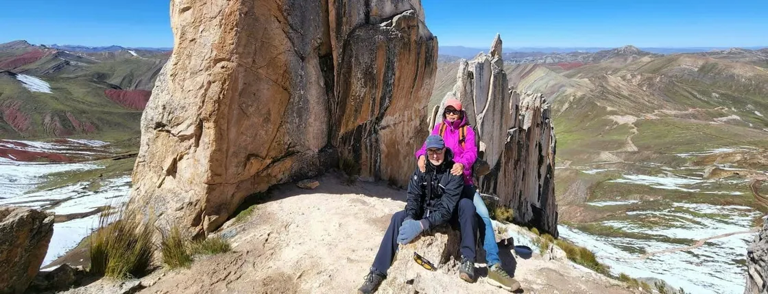 Palcoyo Rainbow Mountain and stone forest tour from Cusco