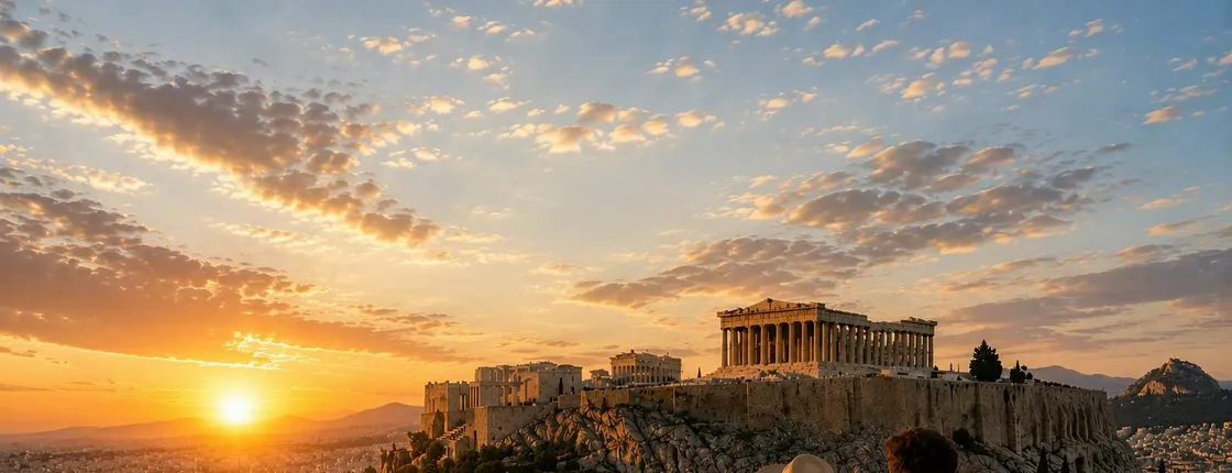 Acropolis sunset tour with entrance ticket and licensed guide