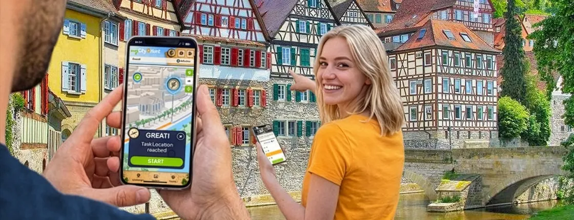 Self-guided digital scavenger hunt in Schwäbisch Hall