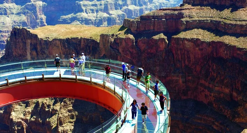 Skywalk Odyssey Grand Canyon helicopter tour from Las Vegas