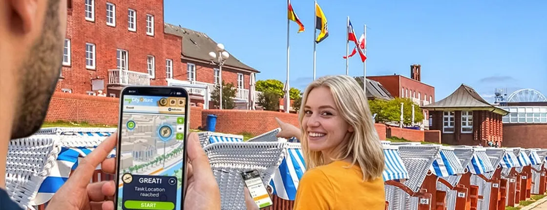 Self-guided digital scavenger hunt in Wilhelmshaven