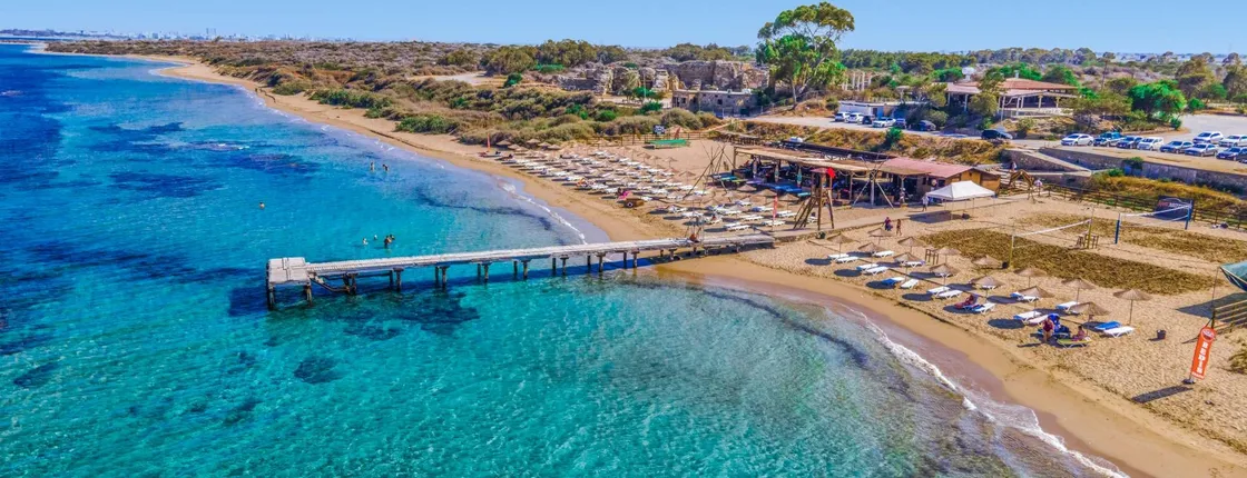 Half-day guided Varosha and Salamis Beach tour with lunch