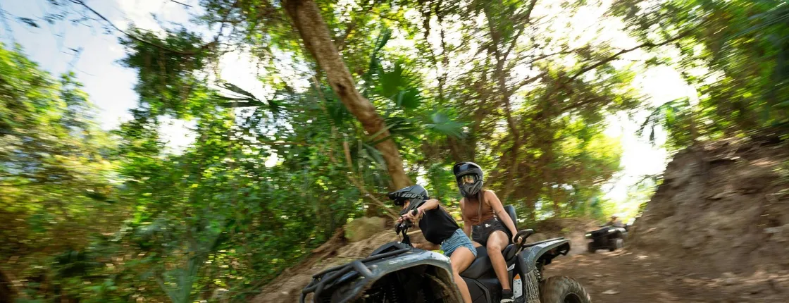 Quad biking tour through Cancun’s Mayan jungle in Mexico