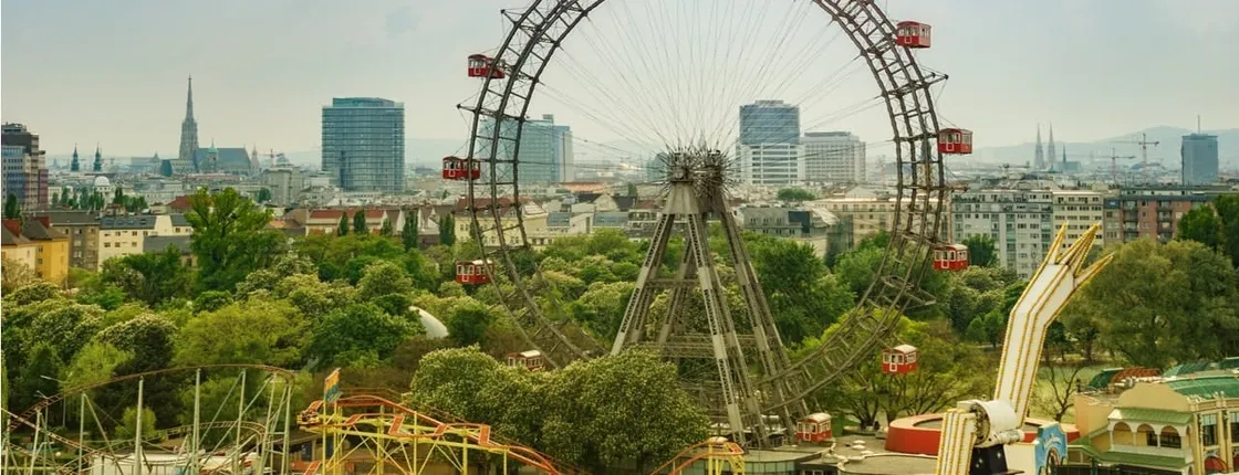 City exploration game in Prater Vienna