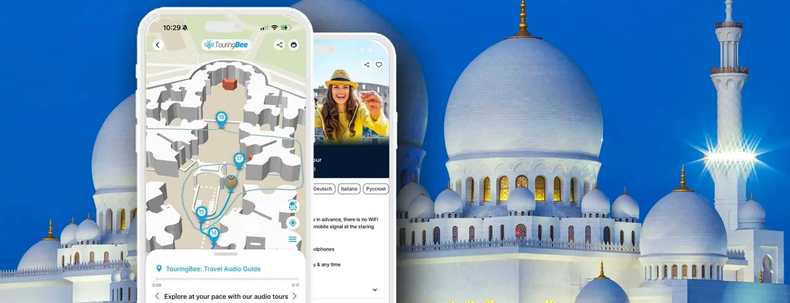 Abu Dhabi Sheikh Zayed Grand Mosque audio guide app
