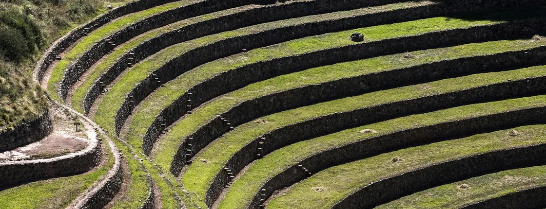 Half-day guided tour of Moray circular terraces and Maras salt ponds