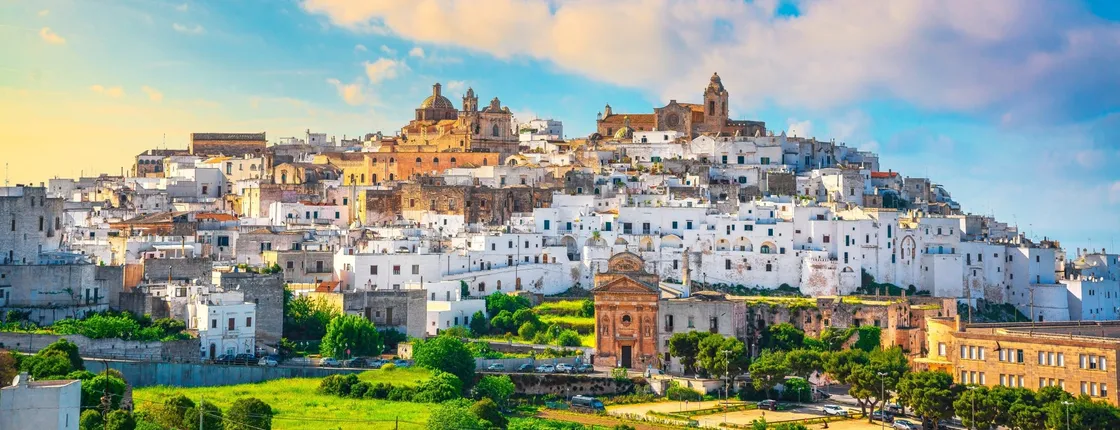 Ostuni, Cisternino and Polignano full-day excursion from Bari