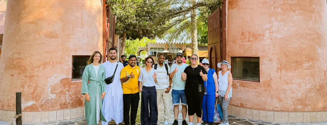 Guided walking tour through Abu Dhabi Heritage Village