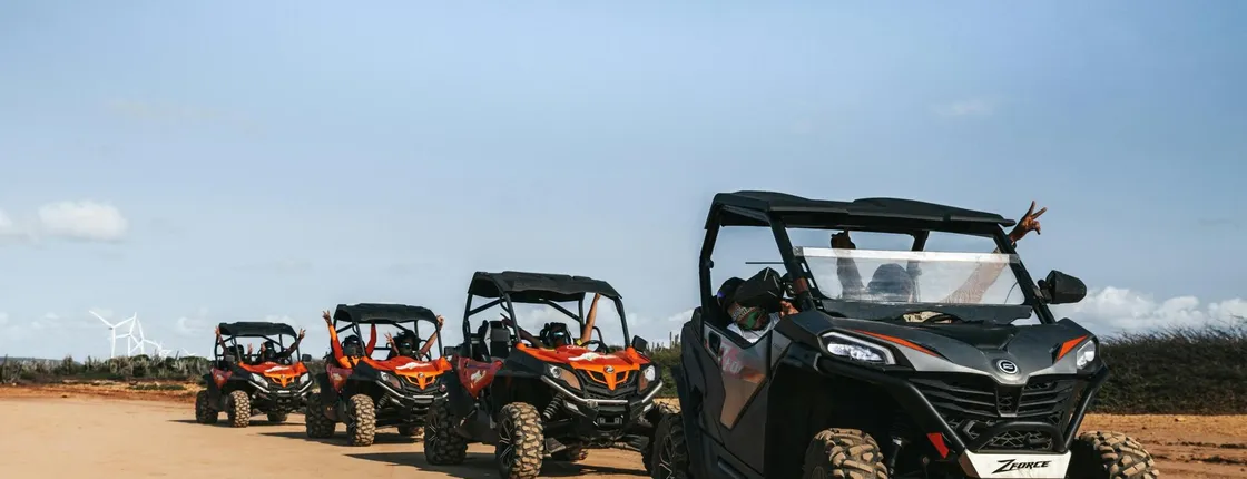 UTV expedition through the West Coast of Curaçao