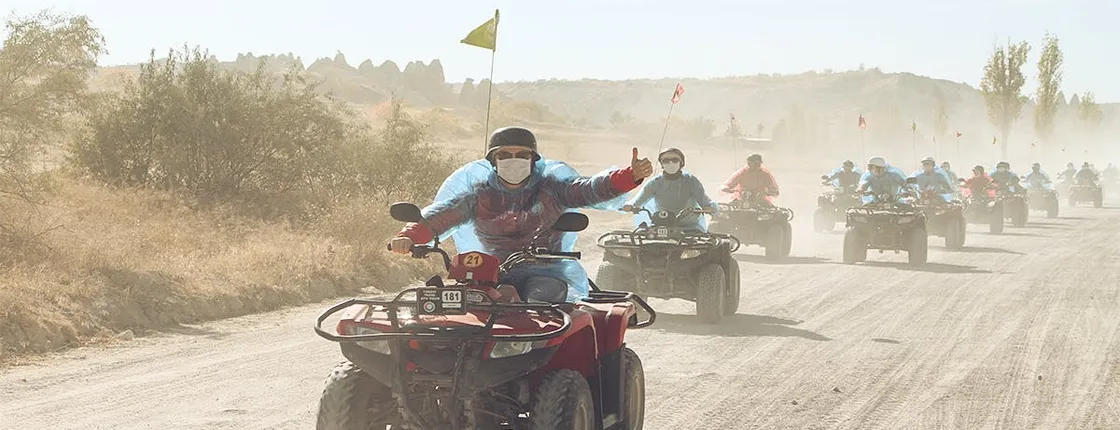 Cappadocia sunset quad safari tour