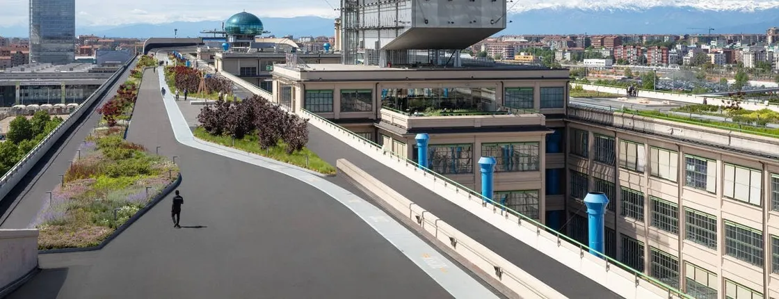 Turin hop-on hop-off tour with Pista 500 and Pinacoteca Agnelli