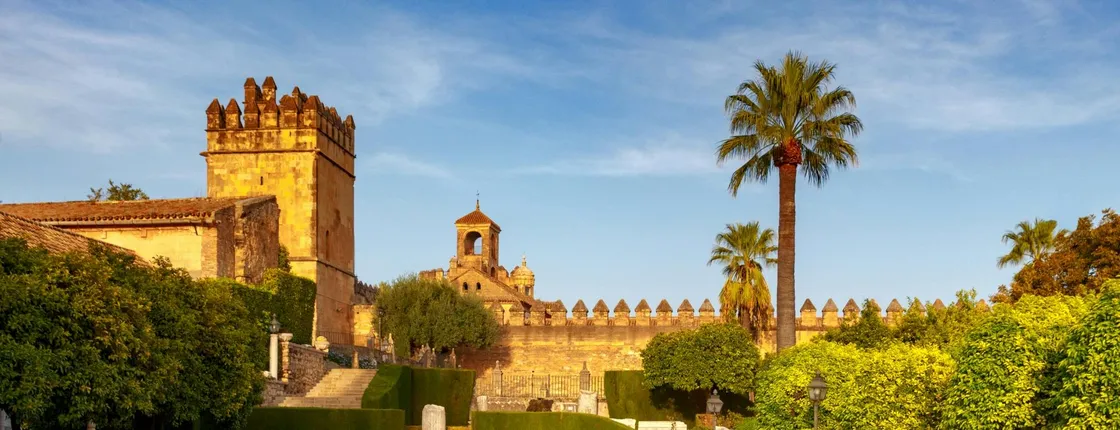 Guided tour of Alcázar of Cordoba at night