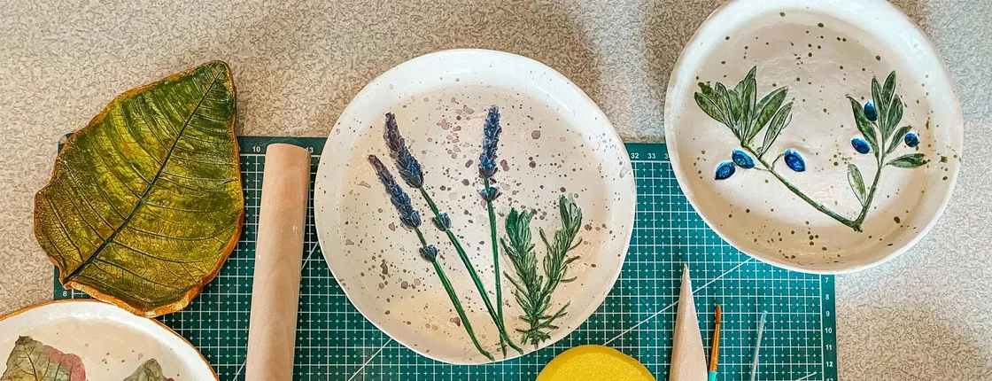 Botanical Clay Workshop at Pini Volada in Karpathos