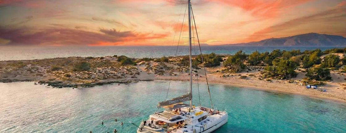 Morning catamaran cruise to Chrissi Island with lunch – ticket only