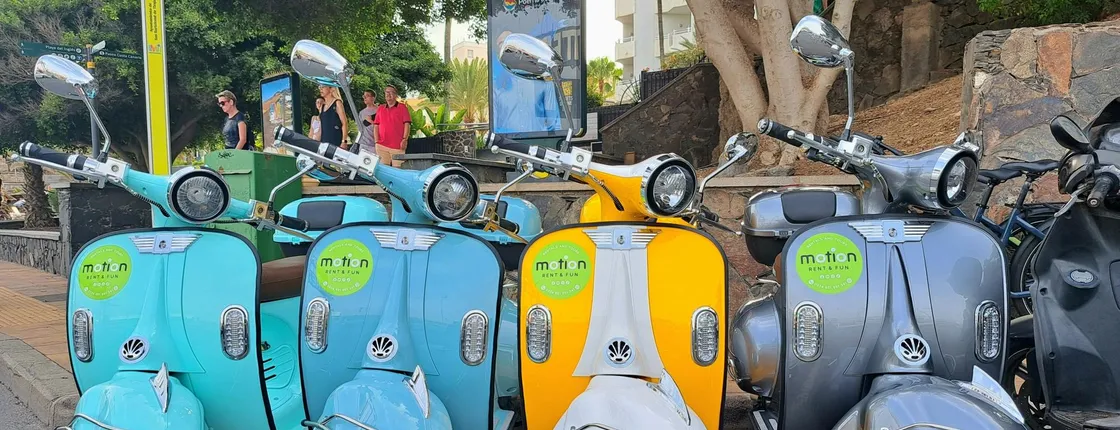 Electric scooter rental in southern Gran Canaria