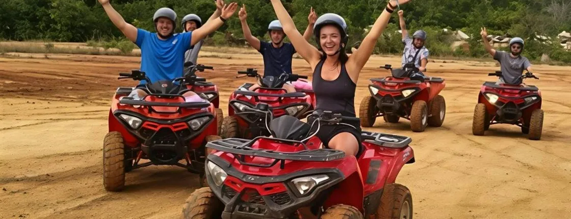 Guided ATV adventure ride in Ko Pha Ngan
