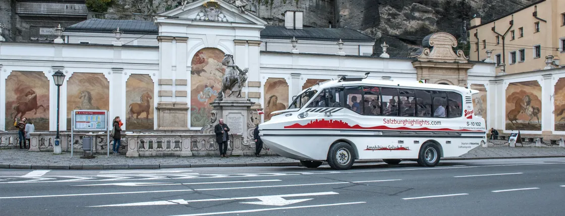 Amphibious bus tour Salzburg