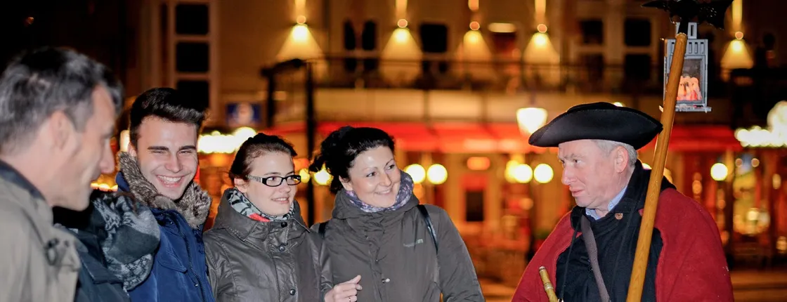 Guided night watchman tour in Heidelberg